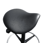 Waggz Ergonomic Saddle Stool with Adjustable Footrest - Image 4
