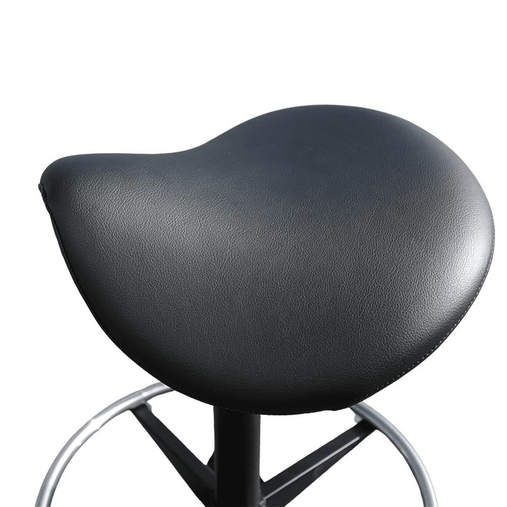Waggz Ergonomic Saddle Stool with Adjustable Footrest - Image 5