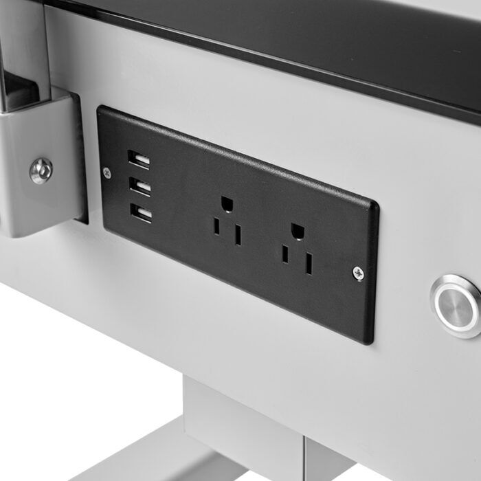 Waggz Roll-Bright LED Electric Dog Grooming Table with Drawers - Image 3