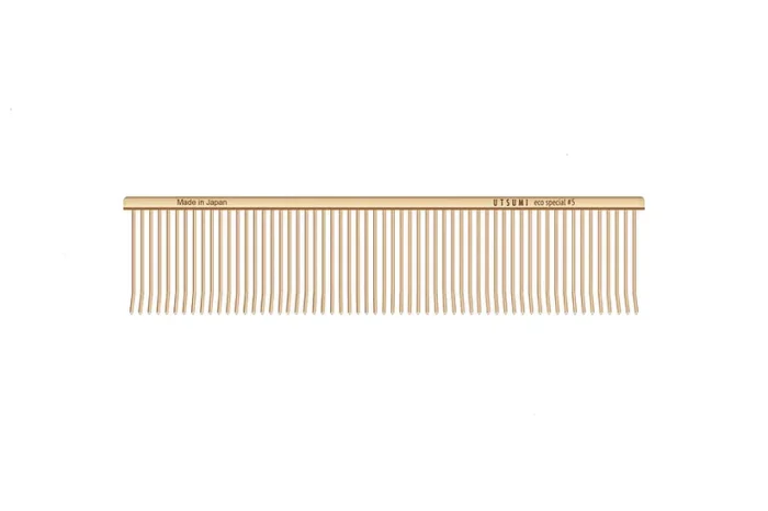Utsumi ECO Special #5 Comb <br/><span class="p-title">Dog Grooming Comb</span> - Image 2