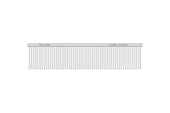 Utsumi ECO Special #5 Comb <br/><span class="p-title">Dog Grooming Comb</span> - Image 3