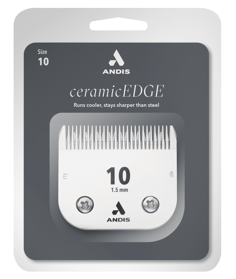 Andis CeramicEdge® Detachable Blade, Size 10 Dog Grooming Blade - Image 3