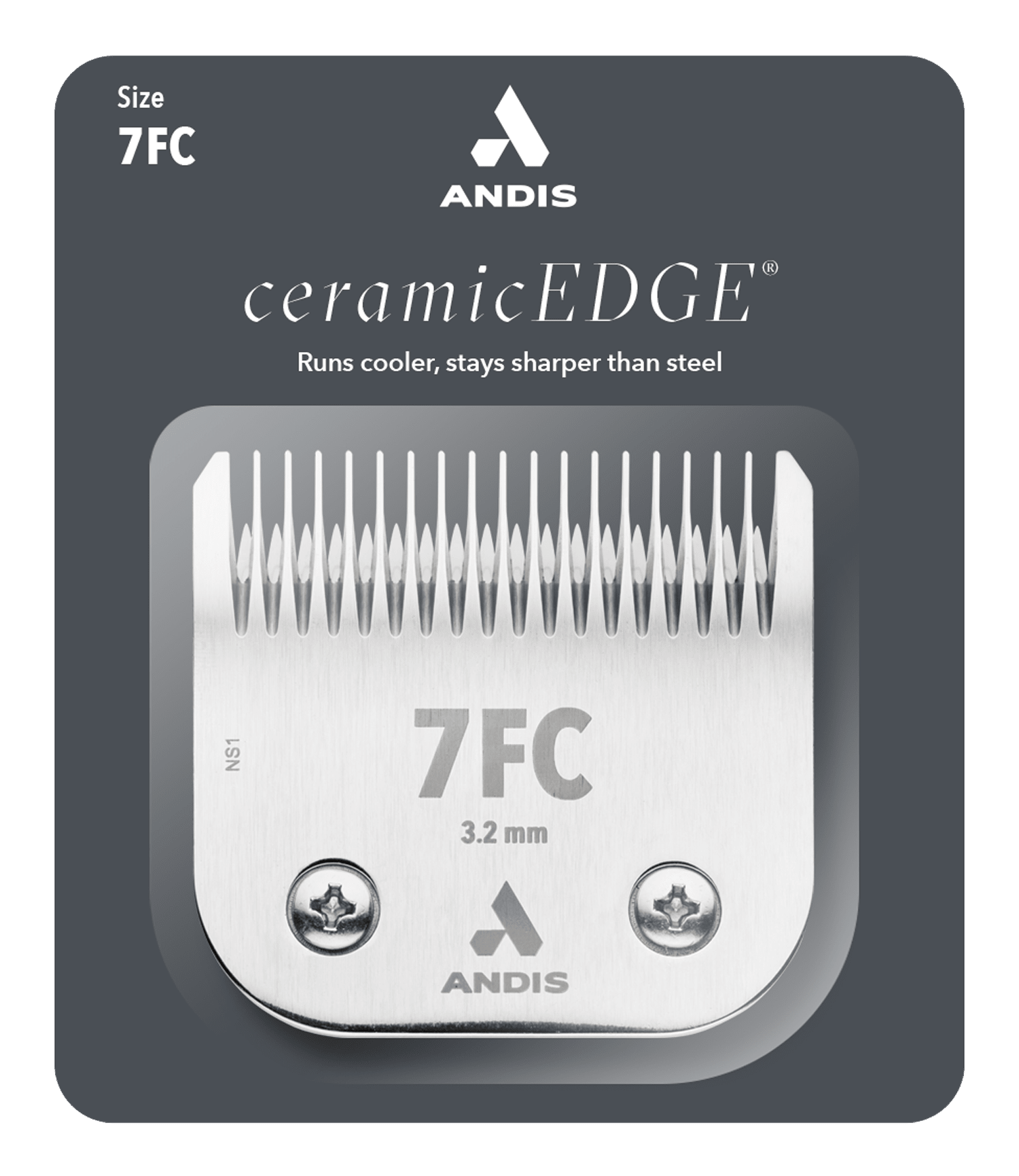 Andis CeramicEdge® Detachable Blade, Size 7FC Dog Grooming Blade - Image 3