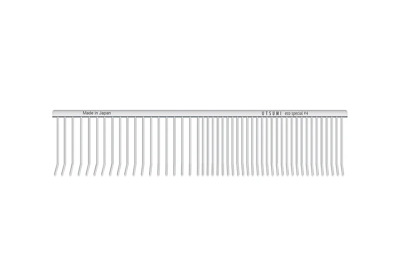 Utsumi ECO Special #4 Comb <br/><span class="p-title">Dog Grooming Comb</span> - Image 3