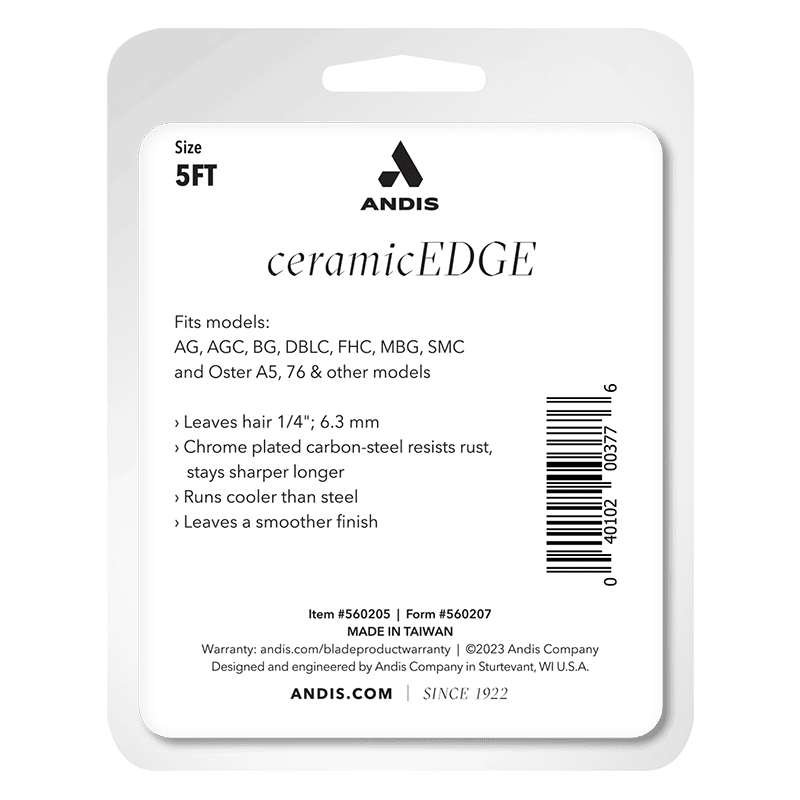 Andis CeramicEdge® 5FT Fine Tooth Blade - Image 3