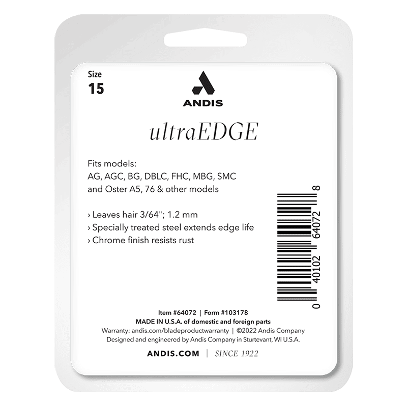 Andis UltraEdge® Blade #15 - Image 2