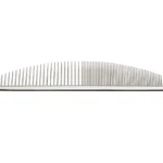 Utsumi HALFMOON SILVER Comb Dog Grooming Comb