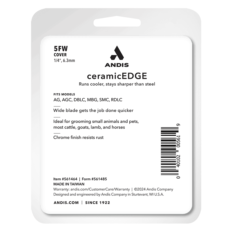Andis CeramicEdge® #5FW Cover Wide Blade - Image 3