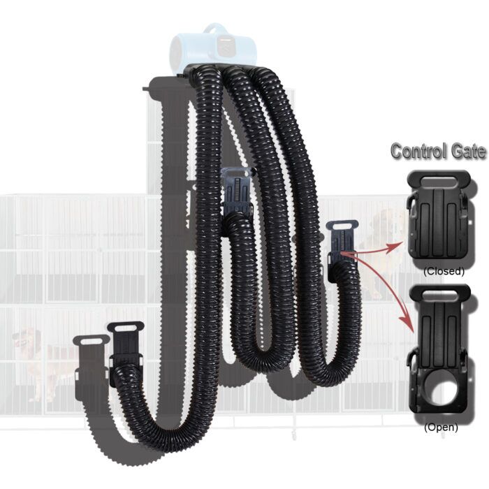 XPOWER Multi Cage Drying Hose Kit (800MDK) - Image 4
