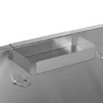 Waggz Roll-Lock 50″ Steel Stationary Dog Grooming Tub - Image 4