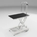 Waggz Roll-Light Electric Dog Grooming Table (White)