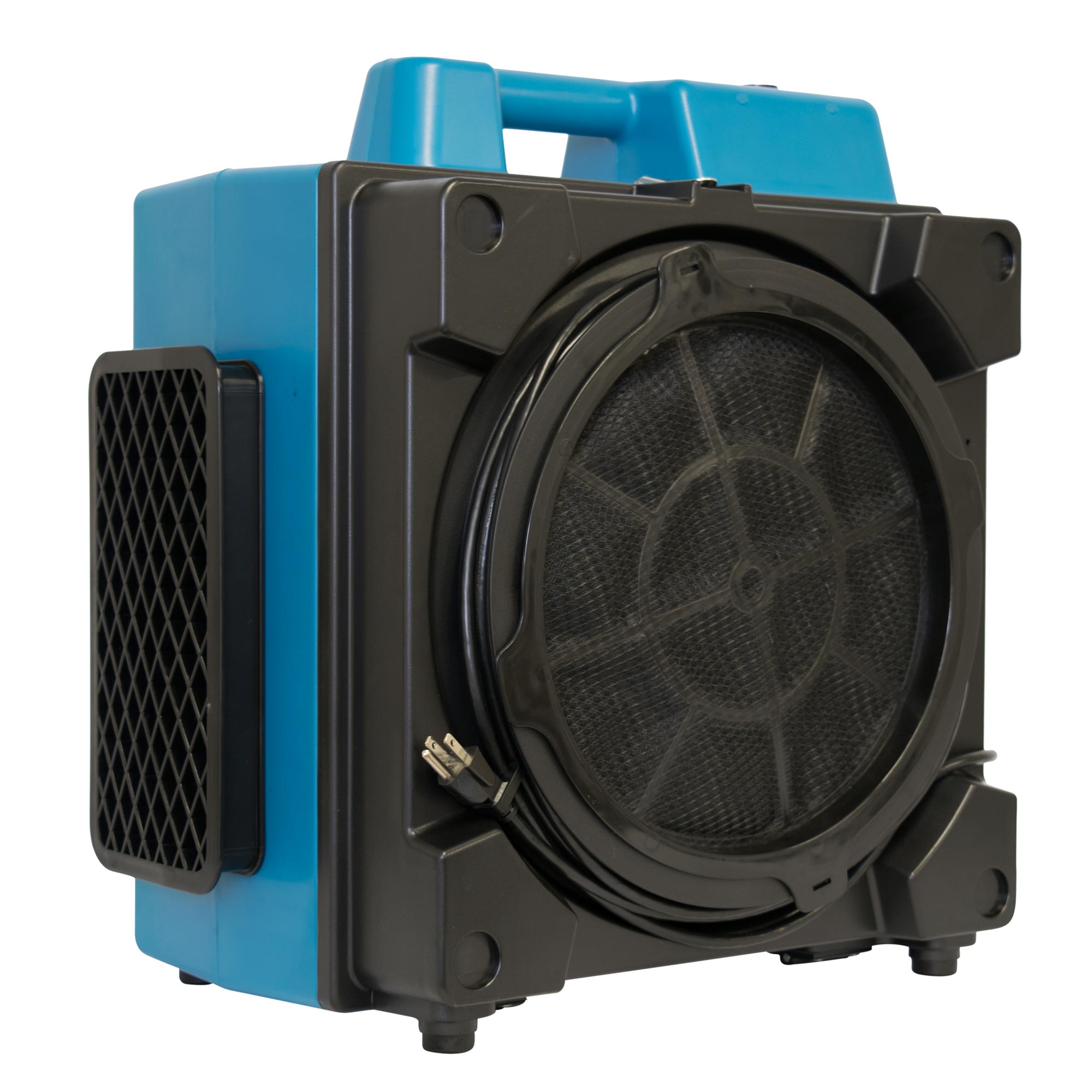 X-3580-Main-View XPOWER X-3580 Professional 4-Stage HEPA Air Scrubber Dog Grooming Dryer - Image 1
