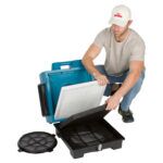 XPOWER X-2580 Professional 4-Stage HEPA Mini Air Scrubber Dog Grooming Dryer - Image 4