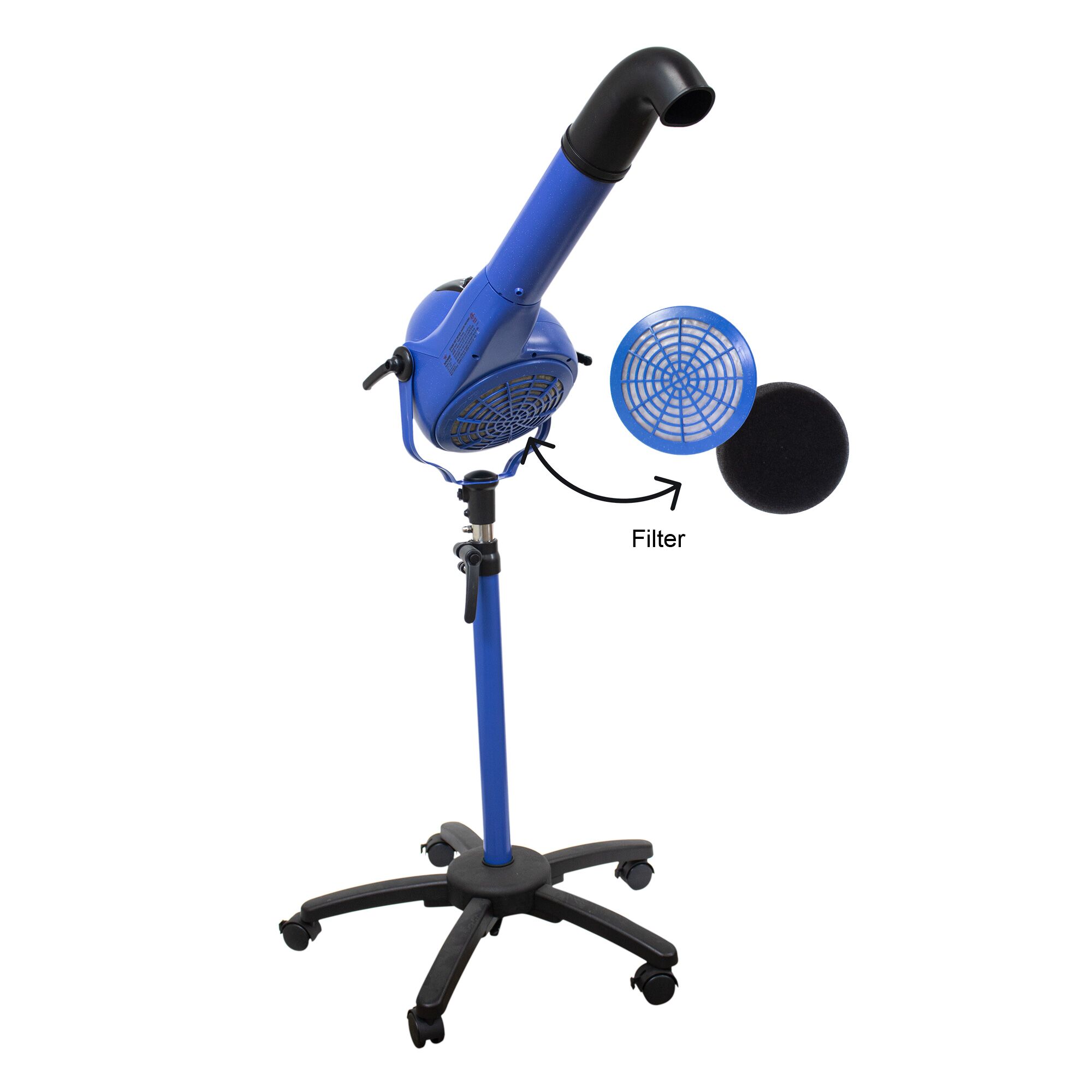 XPOWER B-16 Finishing Stand Grooming Dryer - Image 11