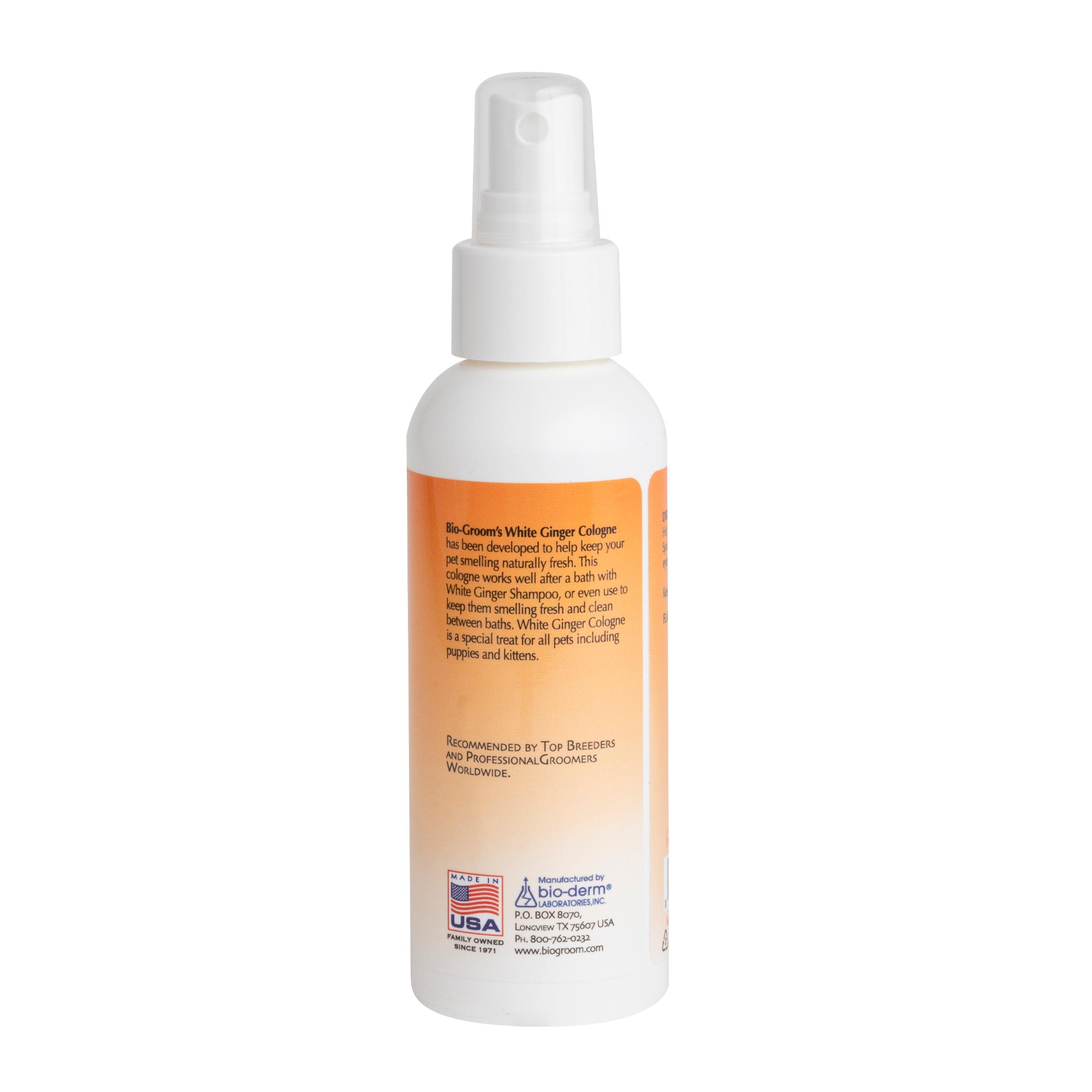 Bio-Groom White Ginger Cologne 4 oz Dog Grooming Cologne - Image 3