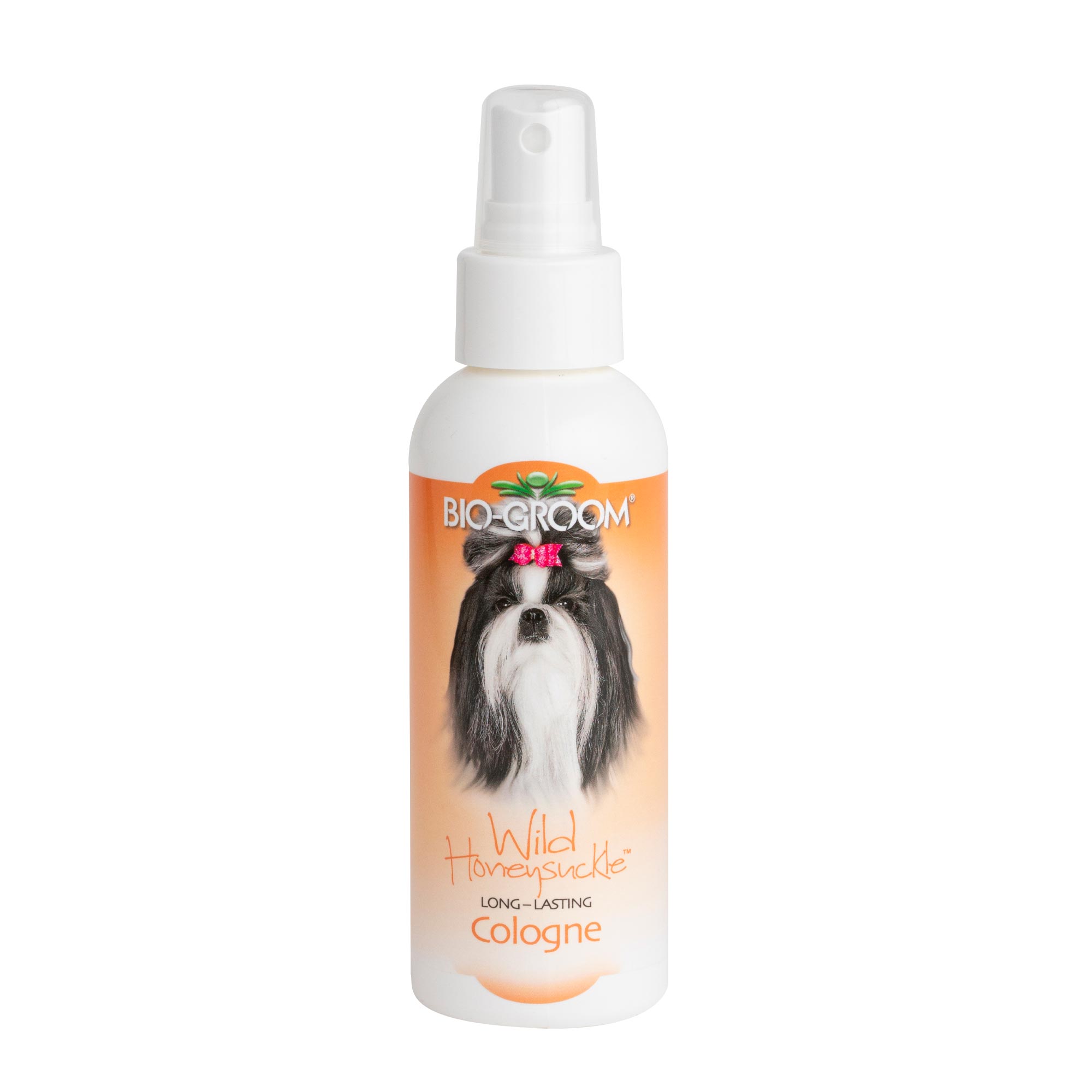 Bio-Groom-Wild-Honeysuckle-Cologne-Front Bio-Groom Honeysuckle Cologne 4oz Dog Grooming Cologne - Image 1