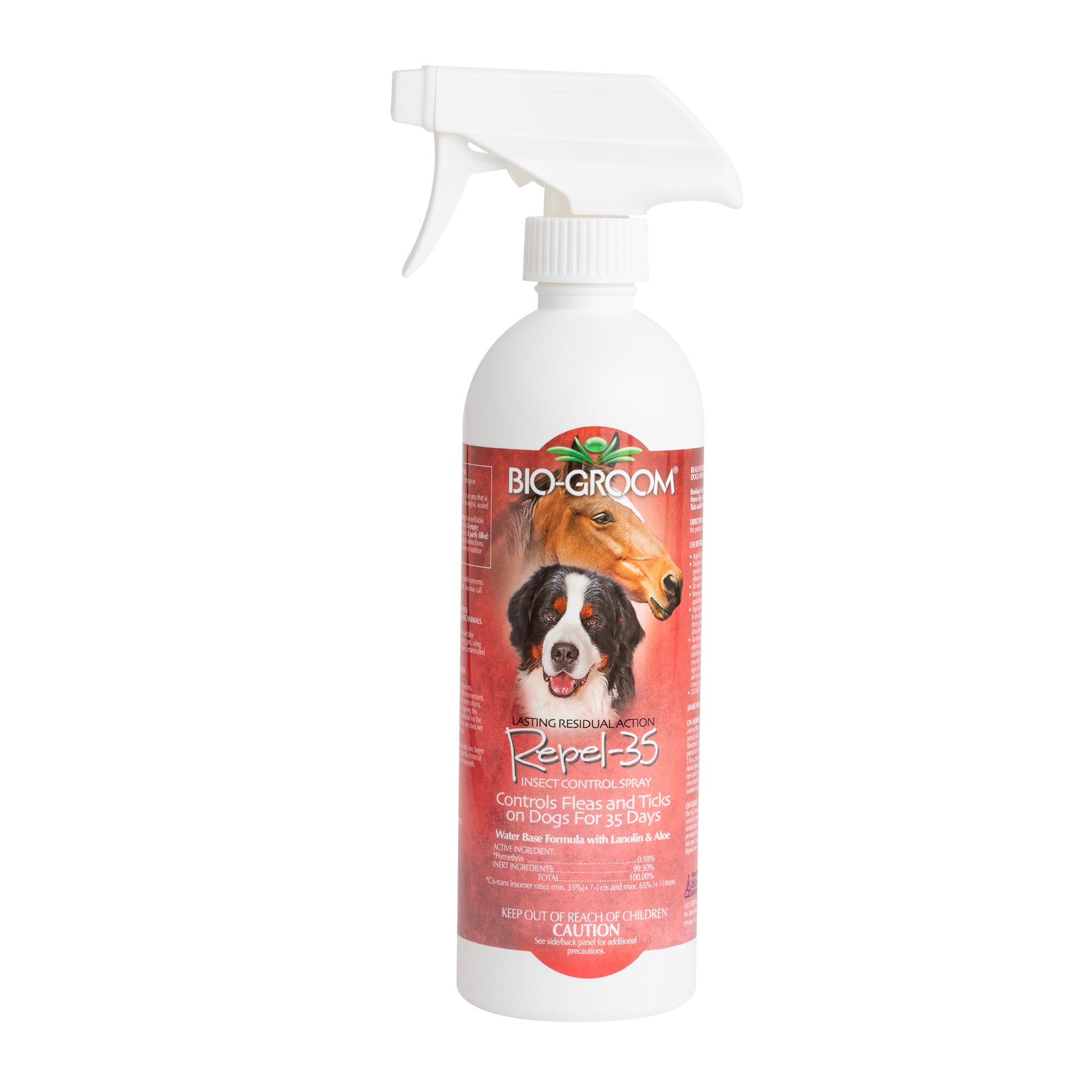 Bio-Groom Repel-35 Flea and Tick Spray 16oz Dog Grooming Spray - Image 1