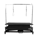 Waggz Store-Low Lite 47” Electric Dog Grooming Table with Drawers (Black) - Image 2