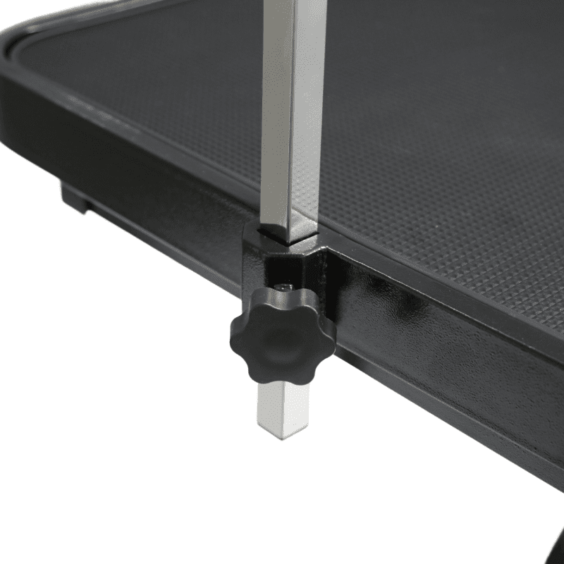 Waggz Step-Low Lite 47” Compact Electric Dog Grooming Table (Black) - Image 6