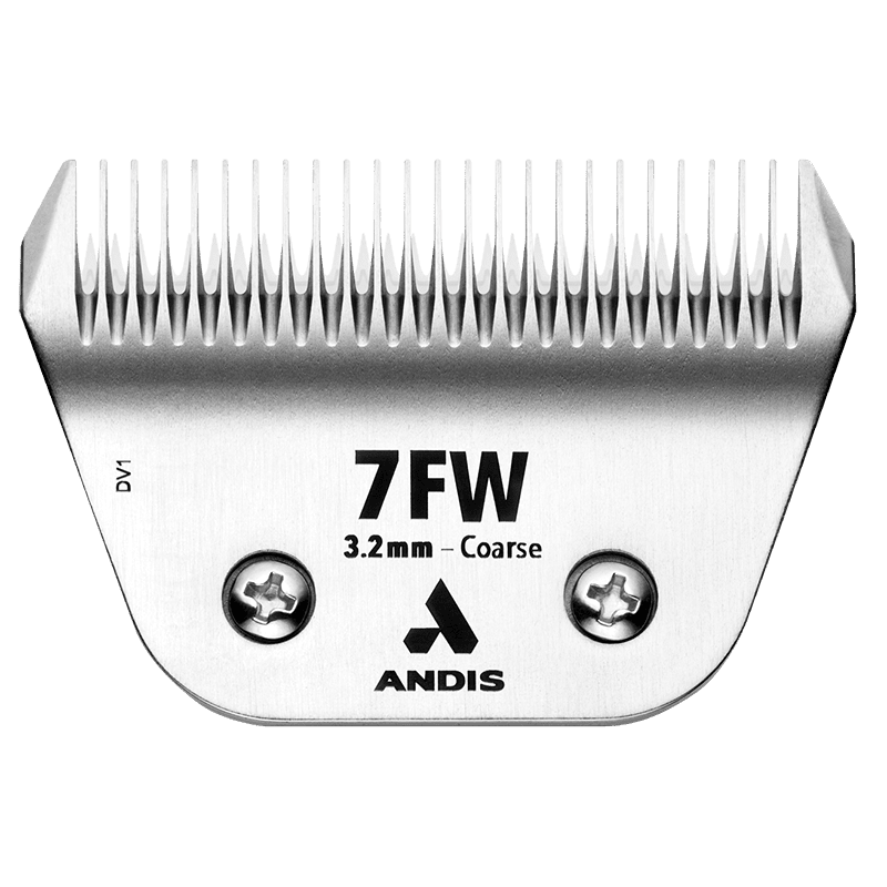 561465-7fw-coarse-wide-blade-straight-front Andis CeramicEdge® #7FW Finishing Wide Blade - Image 1