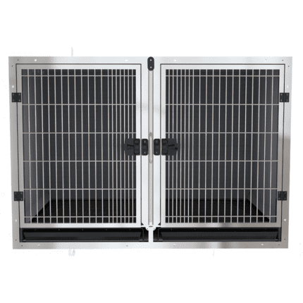 Waggz Large Mod-Stack Pet Grooming Cage in 304 Stainless Steel (WZ-304L)