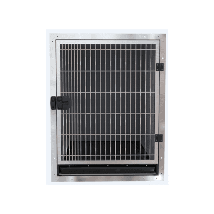 Waggz Medium Mod-Stack Pet Grooming Cage in 304 Stainless Steel (WZ-304M)