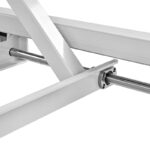 Waggz Step-Range XL 52” Electric Dog Grooming Table with Removable Tabletop (White) - Image 8