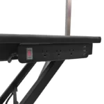 Waggz Step-Range XL 52” Electric Dog Grooming Table with Removable Tabletop (Black) - Image 3