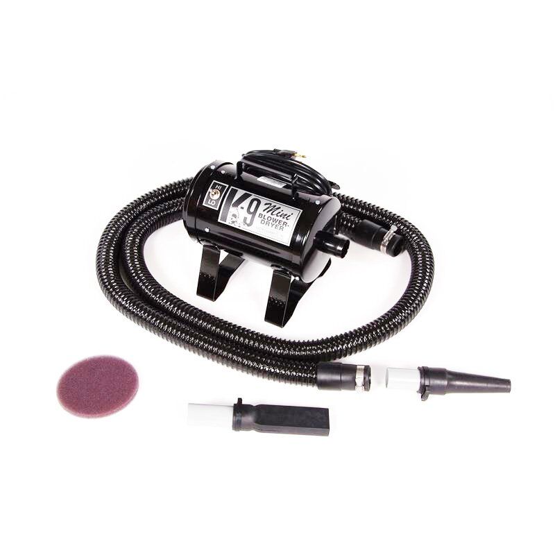 Black-Mini-K-91 K9 Mini Dryer Dog Grooming Dryer - Image 1