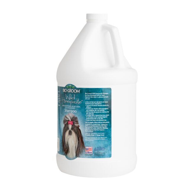 Bio Groom Wild Honeysuckle Shampoo Gallon Dog Grooming Shampoo - Image 2