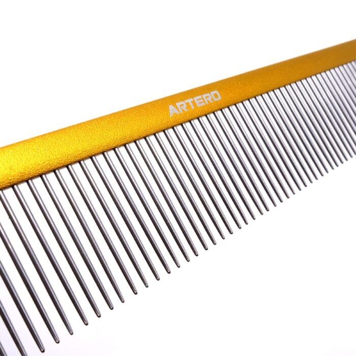 Artero Rocky -  Giant Gold Comb Dog Grooming Comb - Image 5