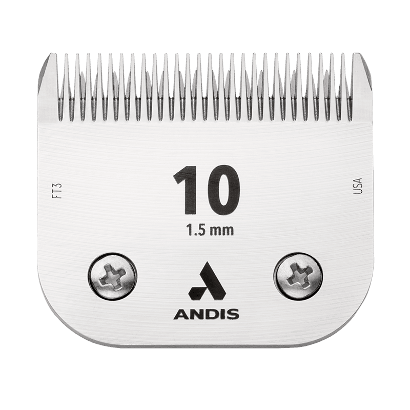 64071-ultraedge-blade-size-10-straight-front-1 Andis UltraEdge® Detachable Blade #10 - Image 1