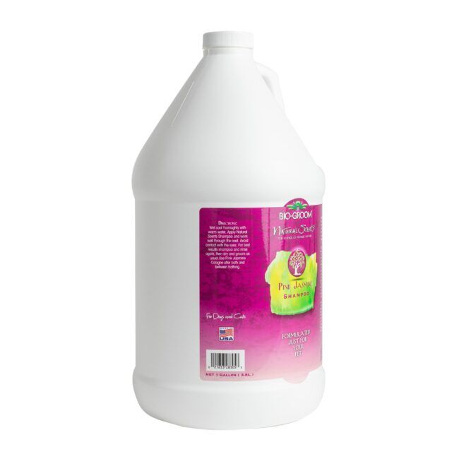 Bio-Groom Natural Scents Pink Jasmine Shampoo Gallon Dog Grooming Shampoo - Image 3