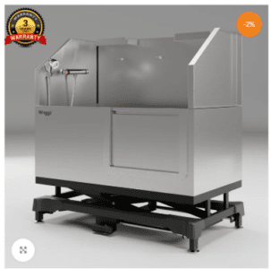 Waggz Power-Slide XL 60″ Electric Dog Grooming Tub (Black)
